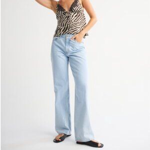 Abercrombie & Fitch Light Blue High Rise Jeans